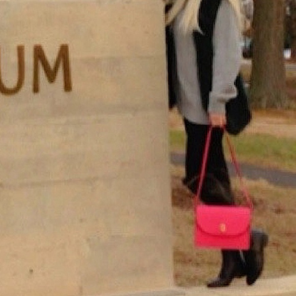 FOSSIL AUSTIN hot pink bag - Picture 11 of 12
